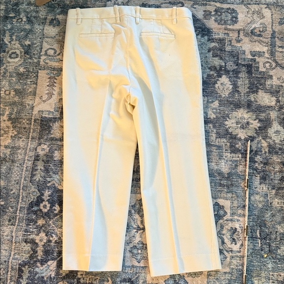 Banana Republic Cream coloured 100% wool pants. Size 16L - Picture 8 of 8